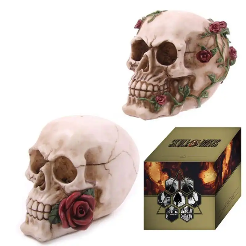 Skull with Roses – Random Design | www.artisangoods.co.uk 2 Skull with Roses – Random Design | www.artisangoods.co.uk 1