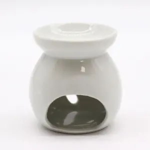 Sm Classic White Oil Burner – Tree Cut-out | www.artisangoods.co.uk 2