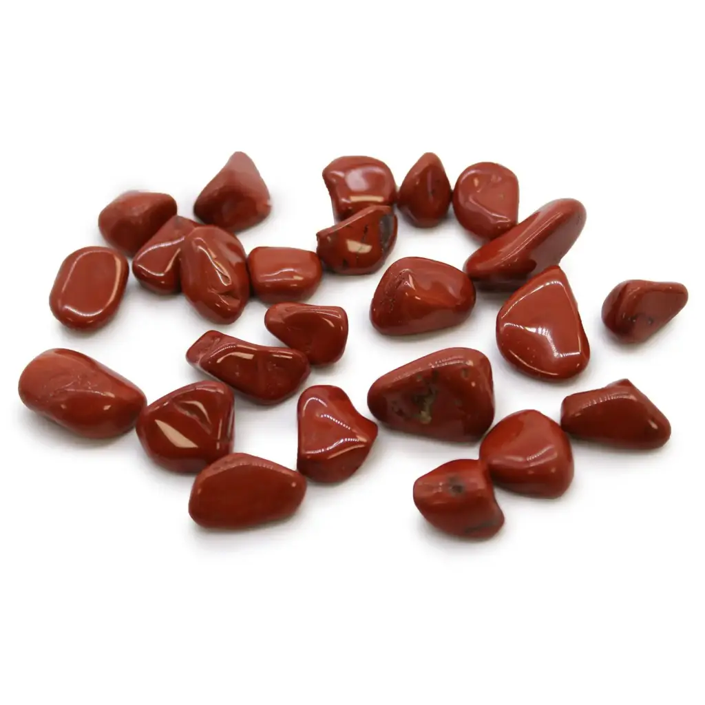 Small African Tumble Stones – Jasper – Red | www.artisangoods.co.uk