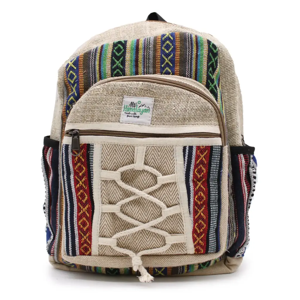Small Backpack – Rope & Pockets Style | www.artisangoods.co.uk 6