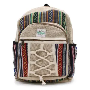 Small Backpack – Rope & Pockets Style | www.artisangoods.co.uk 6