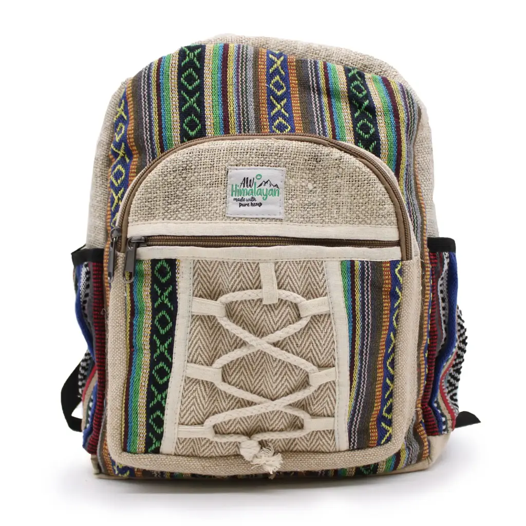 Small Backpack – Rope & Pockets Style | www.artisangoods.co.uk 5