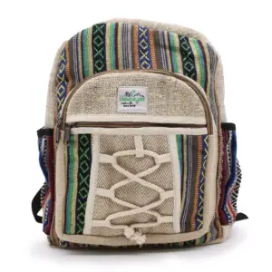 Small Backpack – Rope & Pockets Style | www.artisangoods.co.uk 5