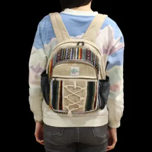 Small Backpack – Rope & Pockets Style | www.artisangoods.co.uk 8