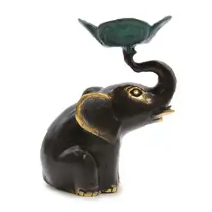 Small Elephant Candle / Incense Holder | www.artisangoods.co.uk 1