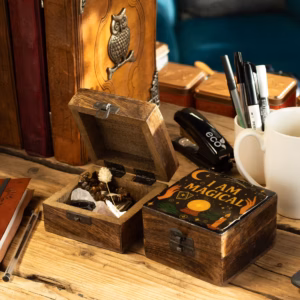 Small Enamelled Box  – I am Magical | www.artisangoods.co.uk 5