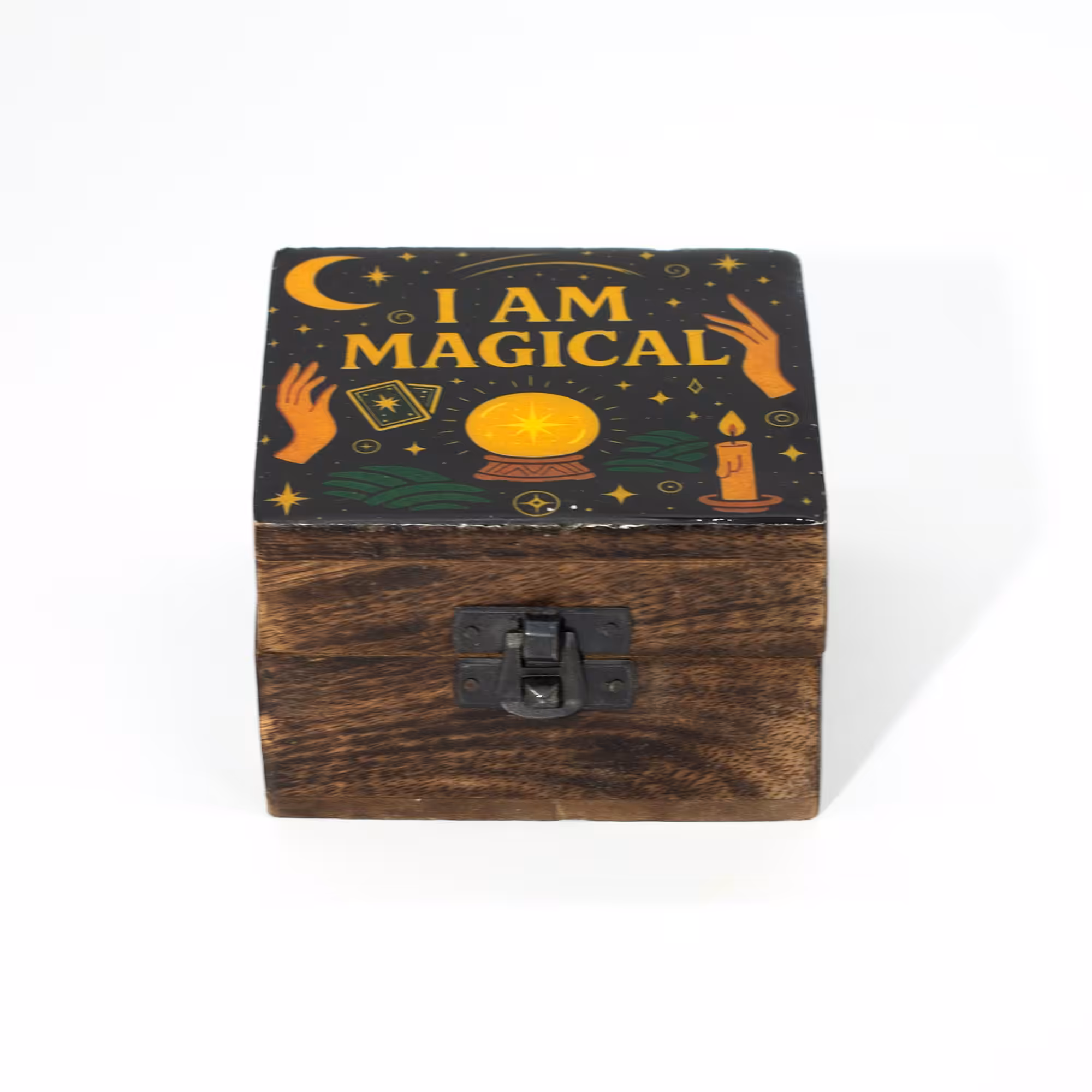 Small Enamelled Box – I am Magical | www.artisangoods.co.uk 2 Small Enamelled Box - I am Magical