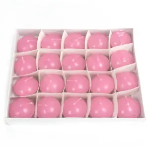 Small Floating Candle – Pink | www.artisangoods.co.uk 2