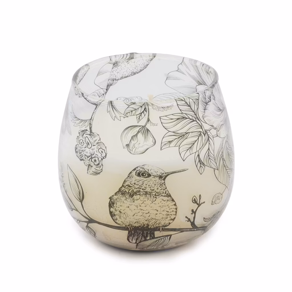 Small Glass Jar Candles – Drawn by Flame | www.artisangoods.co.uk 2