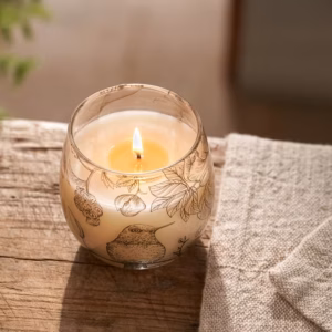 Small Glass Jar Candles - Drawn by Flame