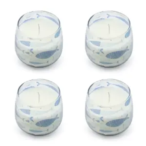 Small Glass Jar Candles – Seabreeze | www.artisangoods.co.uk 2