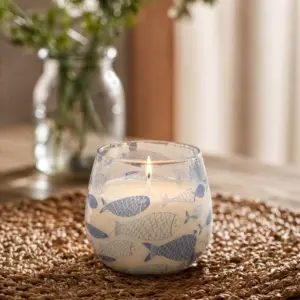 Small Glass Jar Candles – Seabreeze | www.artisangoods.co.uk 4