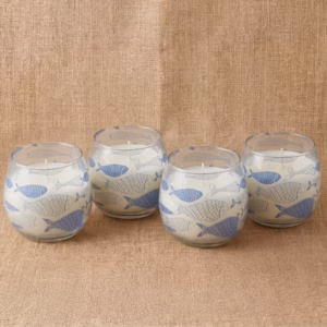 Small Glass Jar Candles – Seabreeze | www.artisangoods.co.uk 5