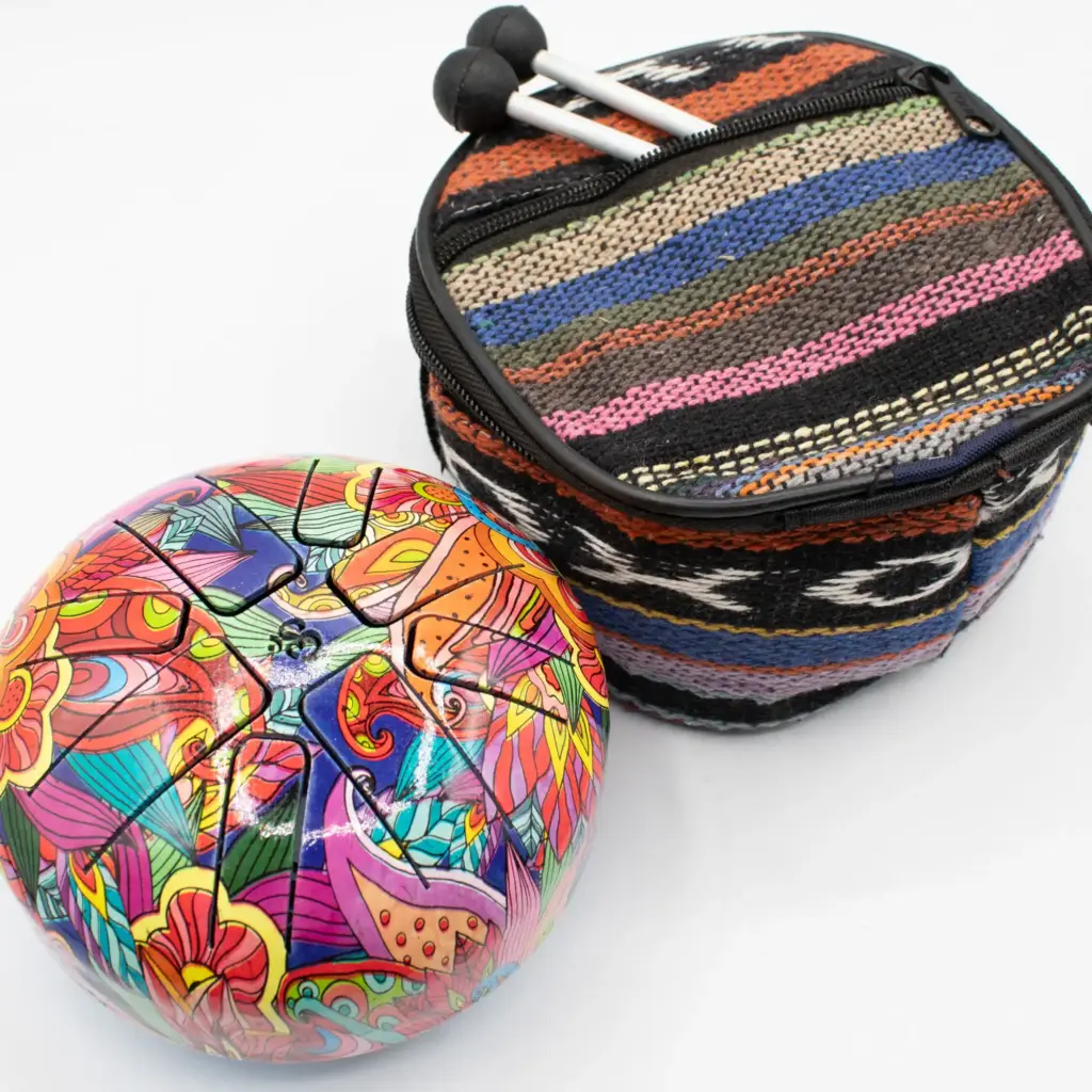 Small Hapi Drum Psychedelic- 13x9cm | www.artisangoods.co.uk 2