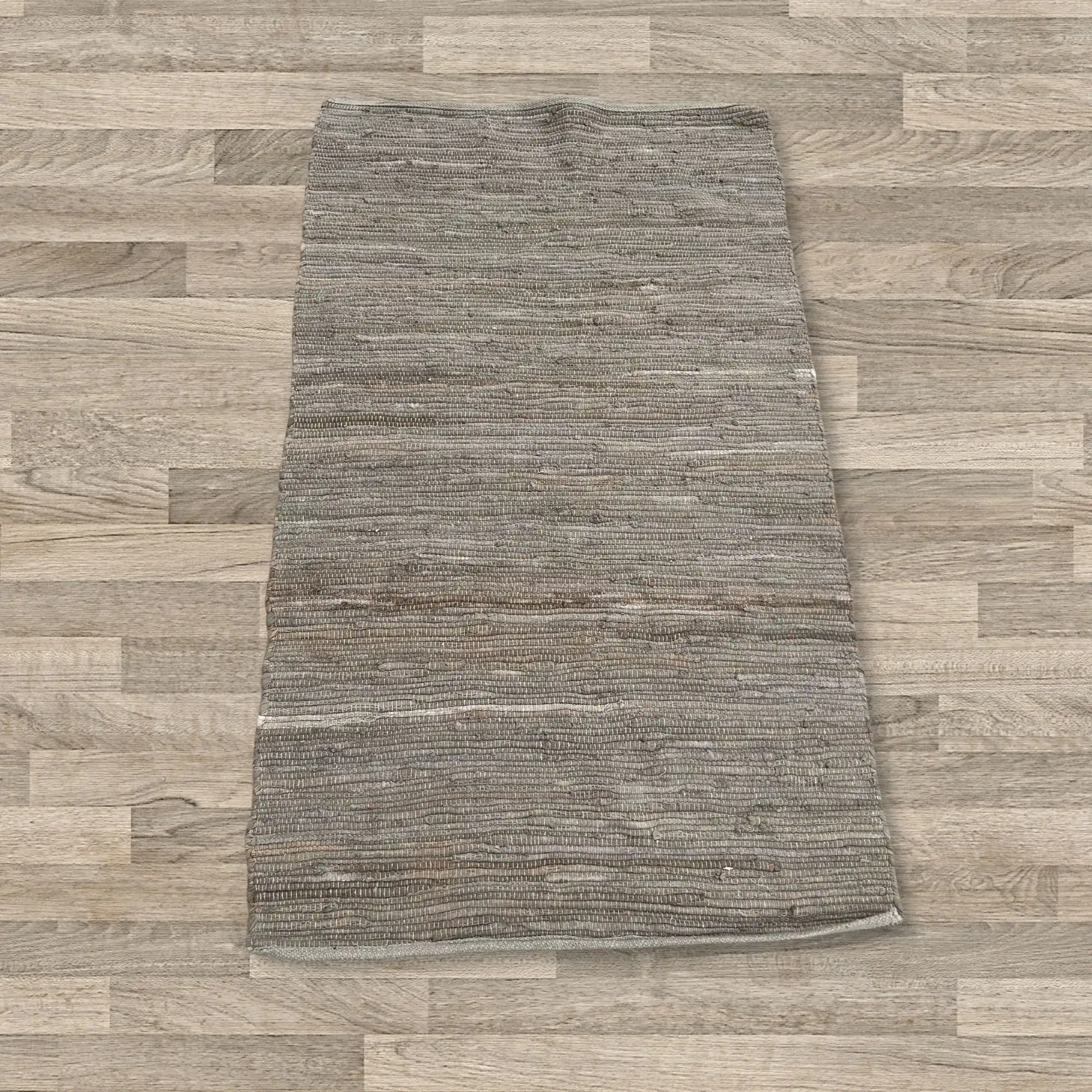 Small Indian Handloom Cotton Rug – Charcoal | www.artisangoods.co.uk 3 Small Indian Handloom Cotton Rug – Charcoal | www.artisangoods.co.uk 2