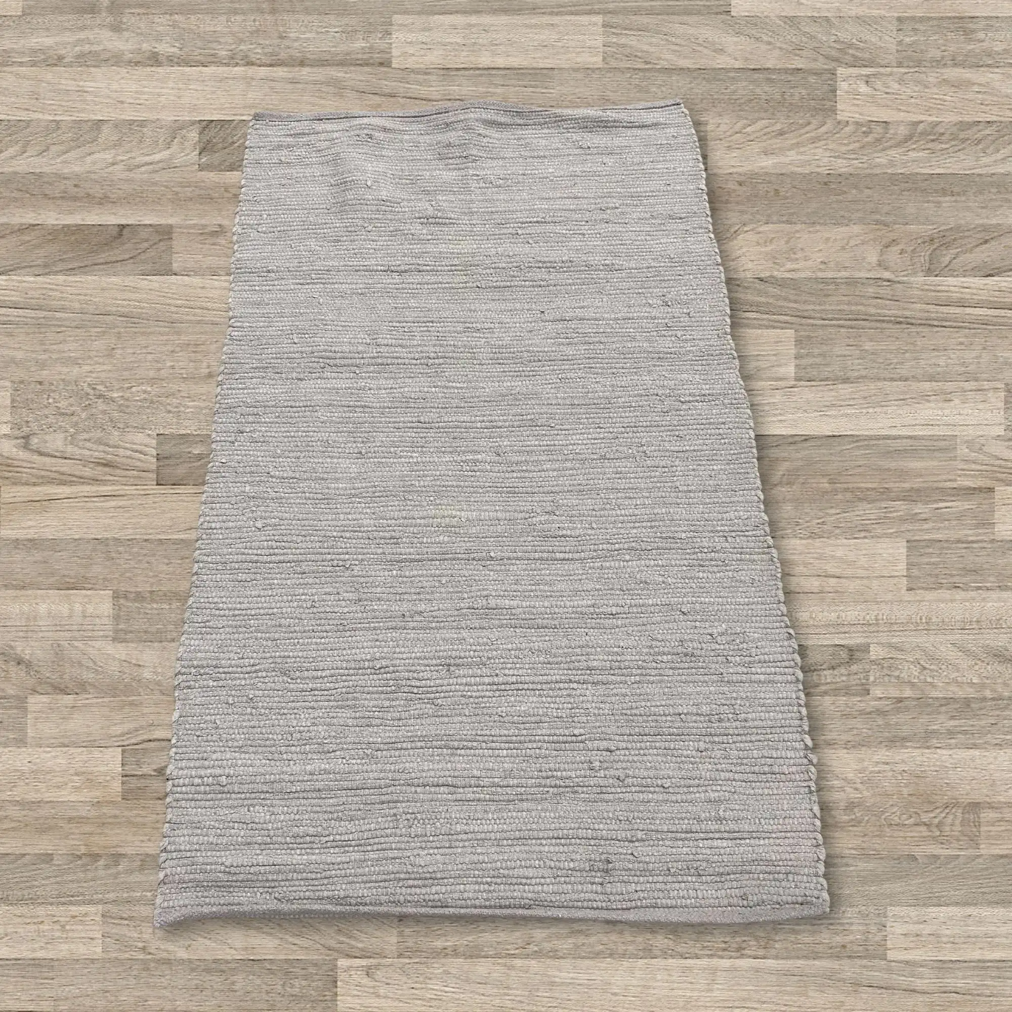 Small Indian Handloom Cotton Rug – Grey | www.artisangoods.co.uk 2 Small Indian Handloom Cotton Rug – Grey | www.artisangoods.co.uk 1