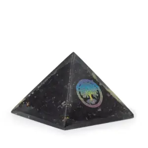 Small Organite Pryamids 5.5×4.5cm – Tree of Life – Black Tormaline Chips | www.artisangoods.co.uk 2