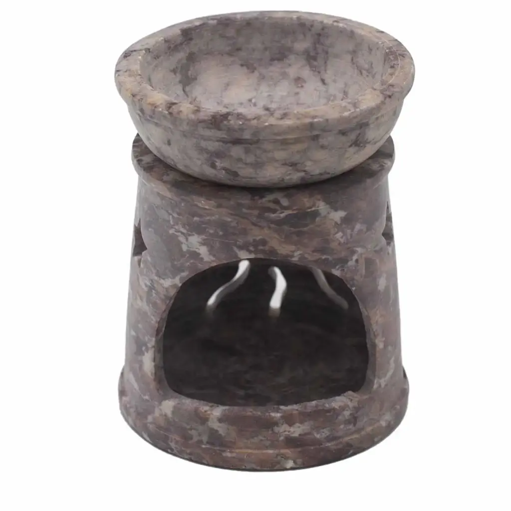 Small Soapstone Oil Burner 8cm – Sun & Stars | www.artisangoods.co.uk 4 Small Soapstone Oil Burner 8cm – Sun & Stars | www.artisangoods.co.uk 4