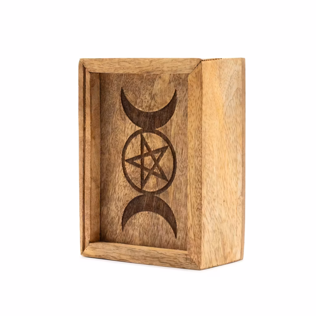 Small Tarot Box with Card Holder | www.artisangoods.co.uk