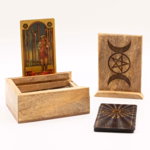 Small Tarot Box with Card Holder | www.artisangoods.co.uk 5