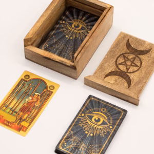 Small Tarot Box with Card Holder | www.artisangoods.co.uk 6