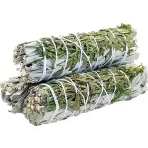 Smudge Stick – White Sage & Ruda 10cm | www.artisangoods.co.uk 2