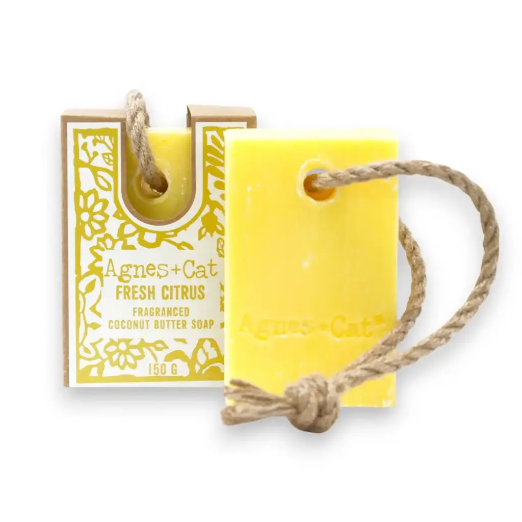 Soap On A Rope – Fresh Citrus | www.artisangoods.co.uk