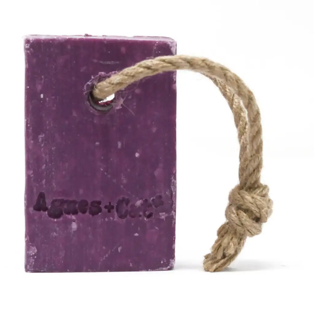 Soap On A Rope – Pressed Peonies | www.artisangoods.co.uk