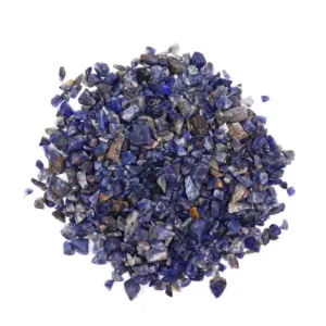 Sodalite Chips Gemstone Chips Bulk – 1KG | www.artisangoods.co.uk 3