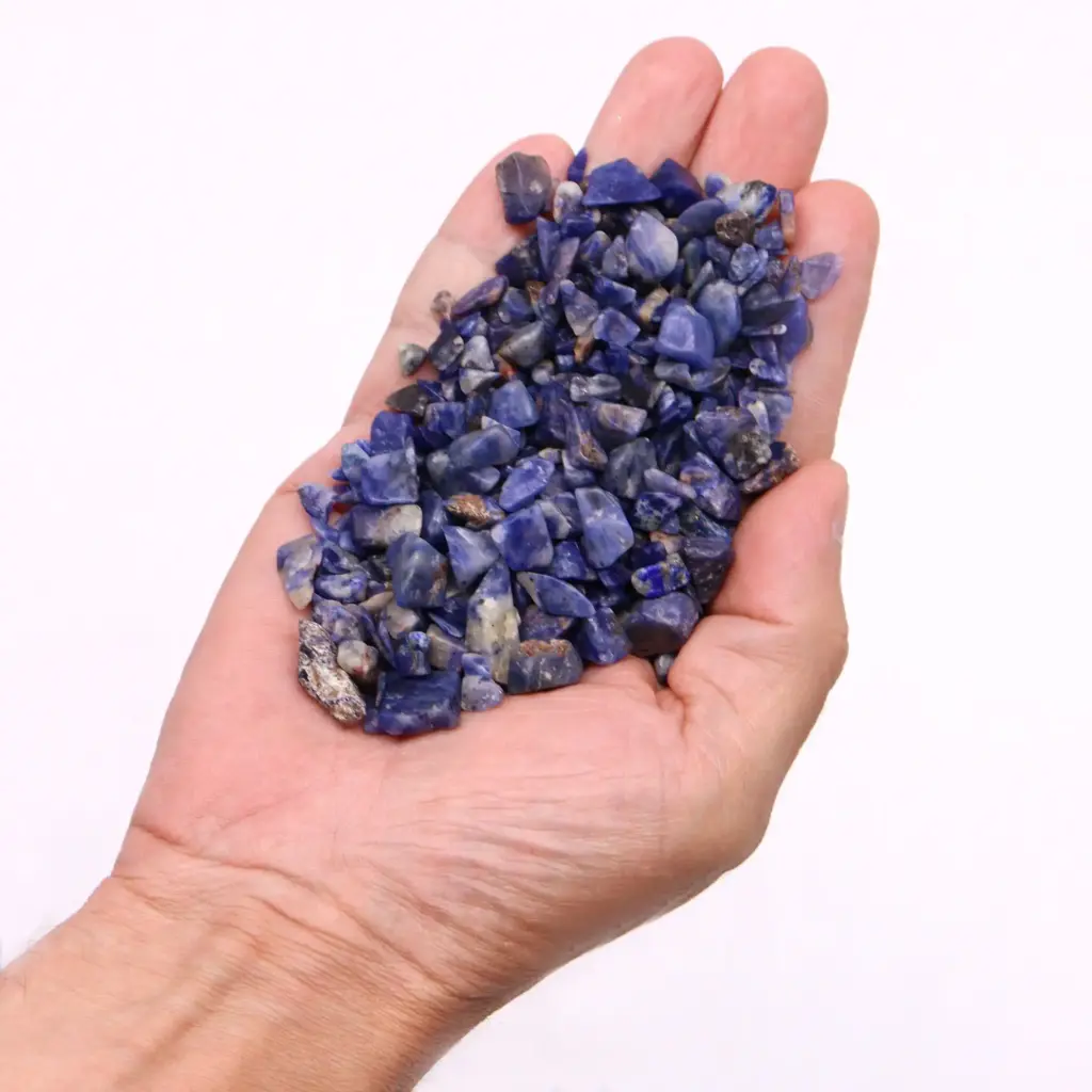 Sodalite Chips Gemstone Chips Bulk – 1KG | www.artisangoods.co.uk 4 Sodalite Chips Gemstone Chips Bulk – 1KG | www.artisangoods.co.uk 4