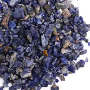 Sodalite Chips Gemstone Chips Bulk – 1KG | www.artisangoods.co.uk 2