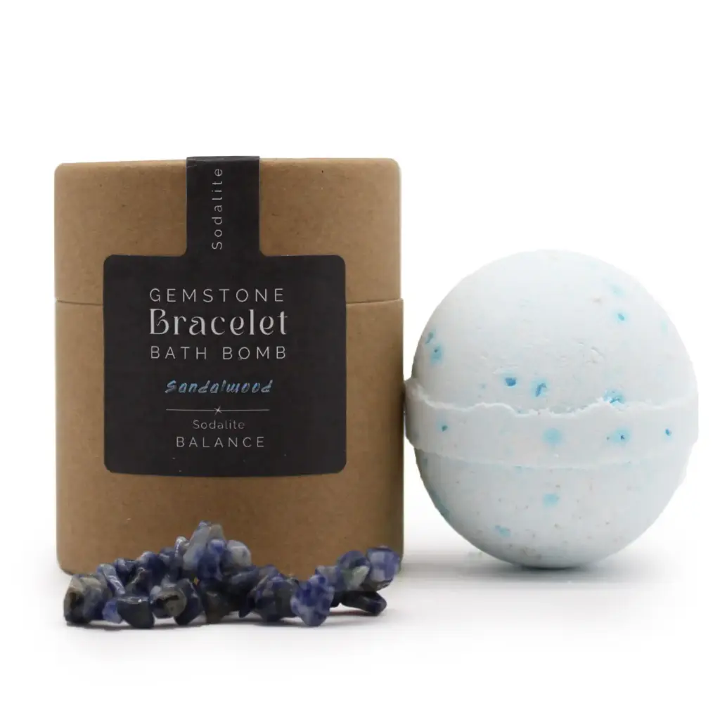 Sodalite Gem Bracelet Bath Bomb | www.artisangoods.co.uk 7