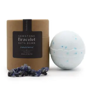 Sodalite Gem Bracelet Bath Bomb | www.artisangoods.co.uk 7
