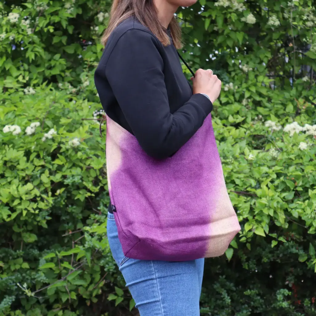 Soft Blend Shoulder Tote – Antique Fuchsia | www.artisangoods.co.uk
