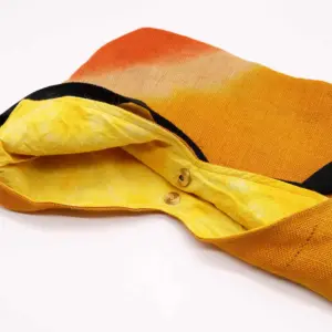 Soft Blend Shoulder Tote -Tumeric | www.artisangoods.co.uk 3