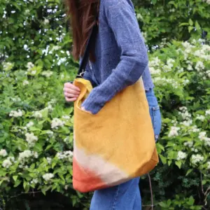 Soft Blend Shoulder Tote -Tumeric | www.artisangoods.co.uk 6
