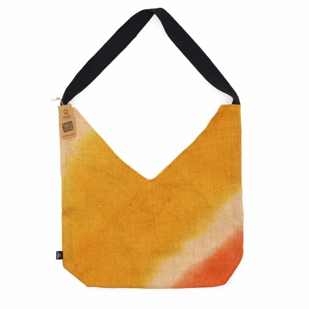 Soft Blend Shoulder Tote -Tumeric | www.artisangoods.co.uk 2