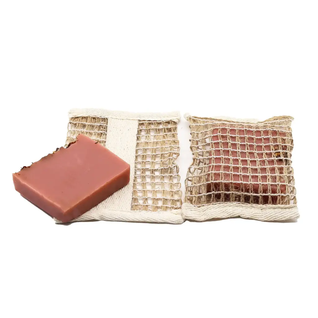 Soft Jute Soap Bag | www.artisangoods.co.uk