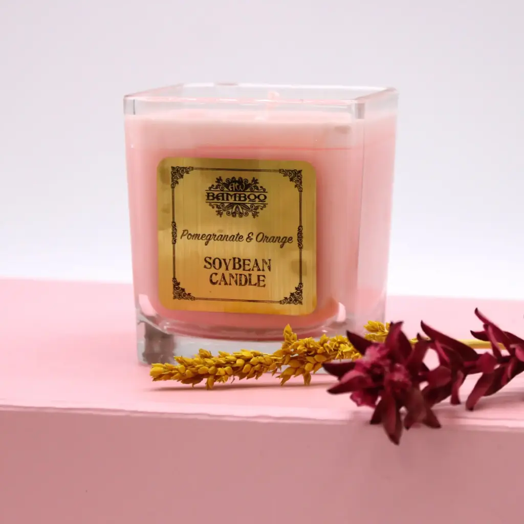 Soybean Candles – Pomegranate & Orange | www.artisangoods.co.uk 2