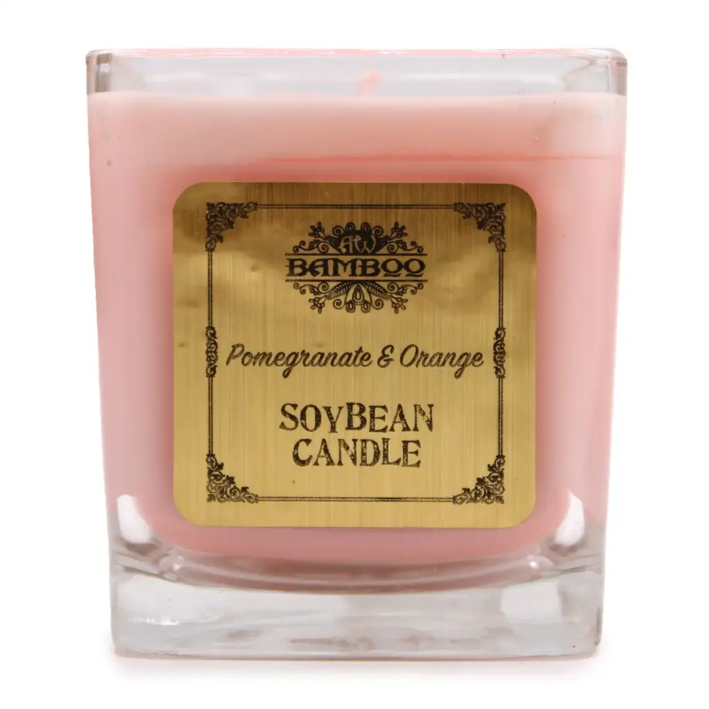 Soybean Candles – Pomegranate & Orange | www.artisangoods.co.uk 3