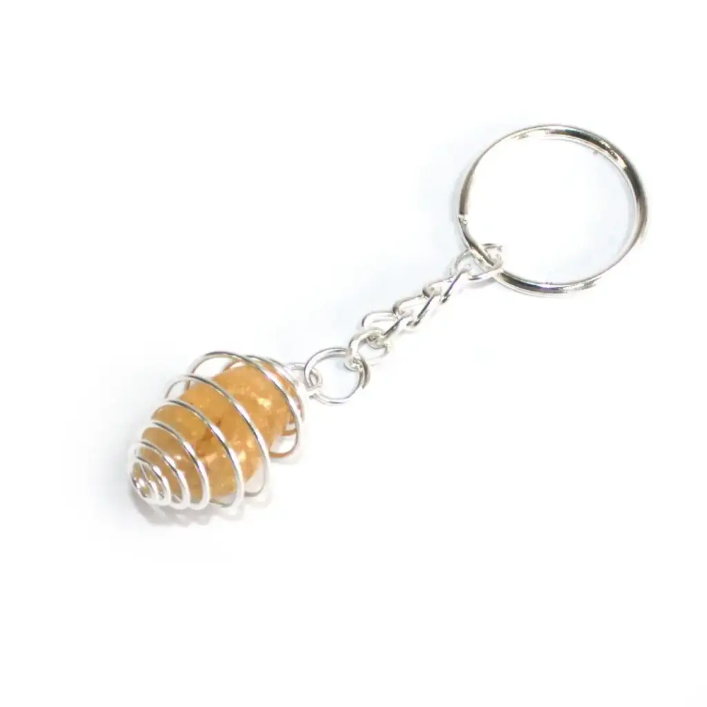 Spiral Cage Key-rings ( pack of 12) | www.artisangoods.co.uk 2