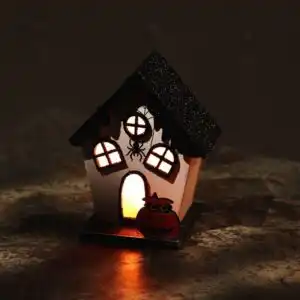 Spooky Spider House Halloween LED Decoration | www.artisangoods.co.uk 1
