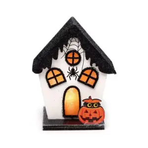 Spooky Spider House Halloween LED Decoration | www.artisangoods.co.uk 2