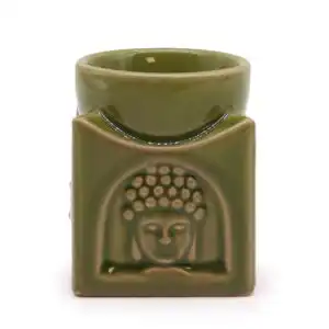 Square Buddha Burner – Light Jade | www.artisangoods.co.uk 1