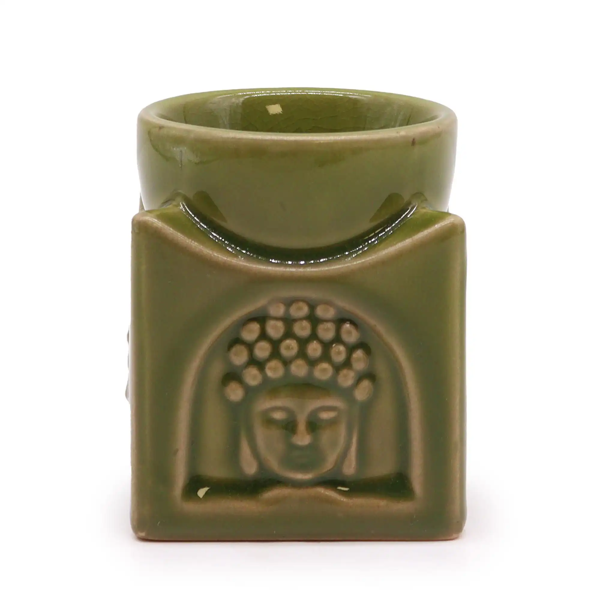 Square Buddha Burner – Light Jade | www.artisangoods.co.uk 2 Square Buddha Burner – Light Jade | www.artisangoods.co.uk 1