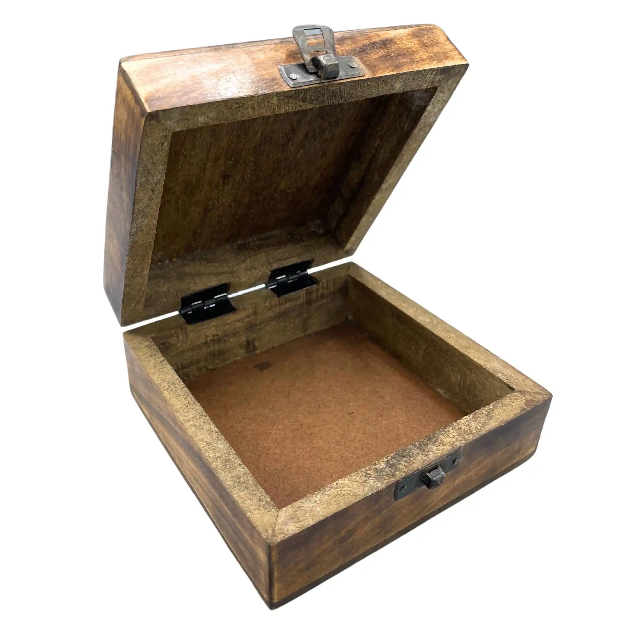 Square Wooden Keepsake Box 13x13x6cm – Buddha | www.artisangoods.co.uk 2 Square Wooden Keepsake Box 13x13x6cm – Buddha | www.artisangoods.co.uk 1