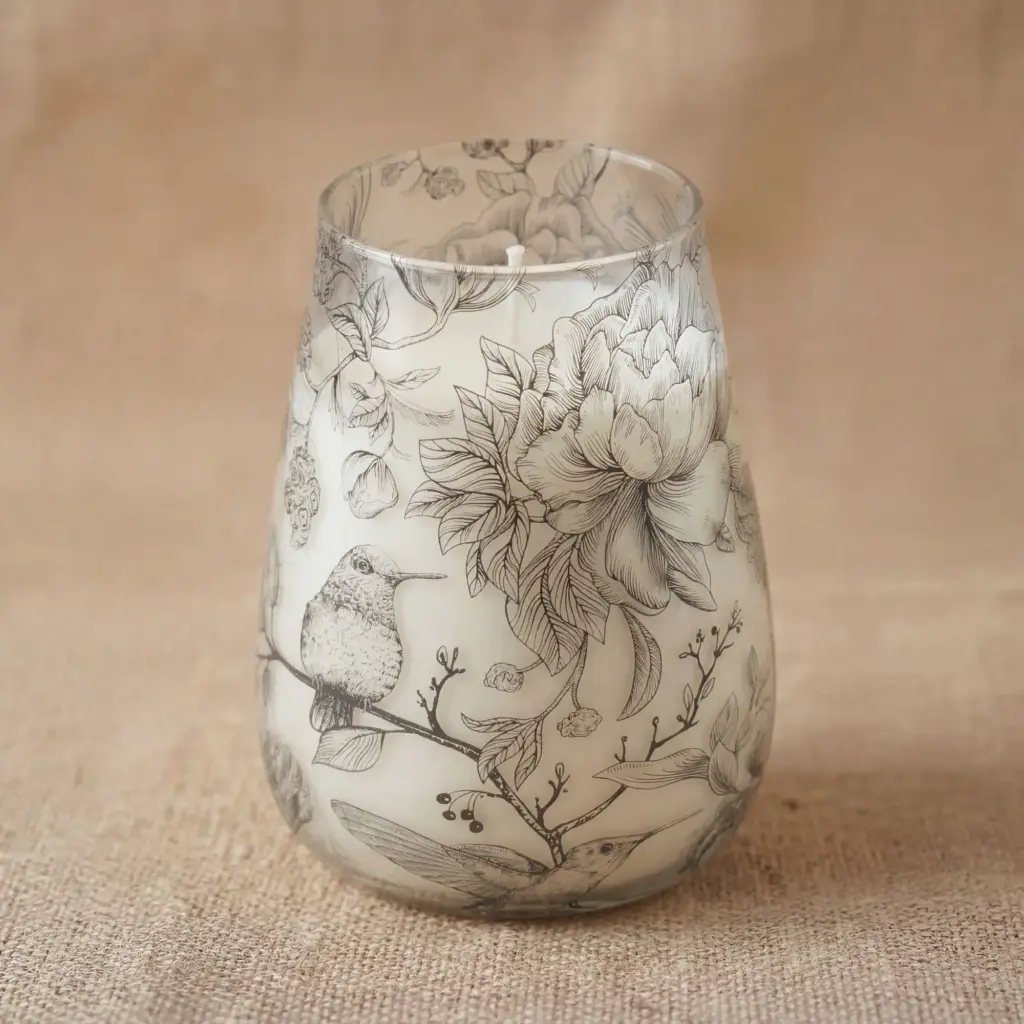 Tall Glass Jar Candles – Drawn by Flame | www.artisangoods.co.uk 3 Tall Glass Jar Candles – Drawn by Flame | www.artisangoods.co.uk 3