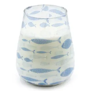 Tall Glass Jar Candles – Seabreeze | www.artisangoods.co.uk 2