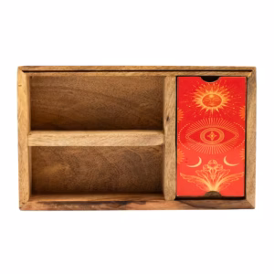Three Section Tarot Box with Card Holder | www.artisangoods.co.uk 2