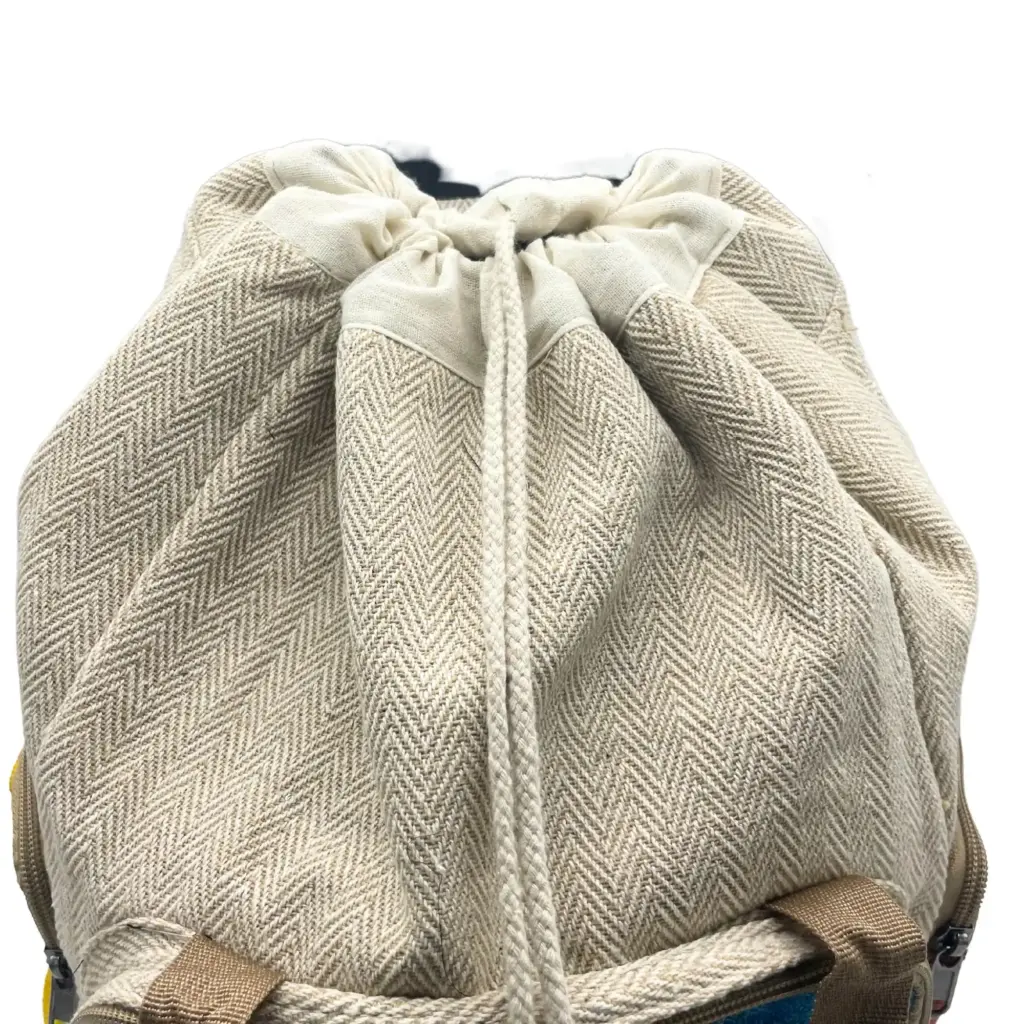 Tiedye Hemp Large Square Backpack | www.artisangoods.co.uk 3 Tiedye Hemp Large Square Backpack | www.artisangoods.co.uk 3